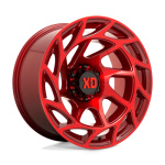 Janta aliaj XD XD860 ONSLAUGHT 20X10 6x139.7 CANDY RED ET -18 CB 106.1 XD86021068918N