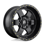 Janta aliaj Fuel 1PC D618 PODIUM 17X9 5x127 MATTE BLACK ET -12 CB 78.1 D61817907345