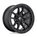 Janta aliaj Fuel 1PC D679 REBEL 17X9 5x127 MATTE BLACK ET -12 CB 71.5 D67917907545