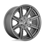 Janta aliaj Fuel 1PC D710 ROGUE PLATINUM 20X10 6x139.7 BRUSHED GUN METAL TINTED CLEAR ET -18 CB 106.1 D71020008447