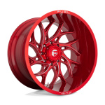 Janta aliaj Fuel 1PC D742 RUNNER 22X10 6x139.7 CANDY RED MILLED ET -18 CB 106.1 D74222008447