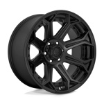 Janta aliaj Fuel 1PC D706 SIEGE 20X10 6x139.7 MATTE BLACK ET -18 CB 106.1 D70620008447