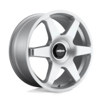 Janta aliaj Rotiform 1PC R114 SIX 19X8.5 5x100 / 5x112 GLOSS SILVER ET 45 CB 66.56 R1141985F3+45