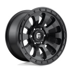 Janta aliaj Fuel 1PC D630 TACTIC 17X9 5x127 MATTE BLACK ET -12 CB 78.1 D63017907345