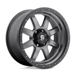 Janta aliaj Fuel 1PC D552 TROPHY 17X8.5 6x139.7 MATTE GUN METAL BLACK BEAD RING ET 6 CB 108 D55217858350
