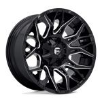 Janta aliaj Fuel 1PC D769 TWITCH 20X10 6x135 / 6x139.7 GLOSSY BLACK MILLED ET -18 CB 106.1 D76920009847