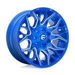 Janta aliaj Fuel 1PC D770 TWITCH 20X10 8x165.1 ANODIZED BLUE MILLED ET -18 CB 125.1 D77020008247