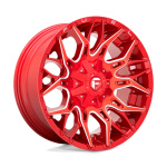 Janta aliaj Fuel 1PC D771 TWITCH 20X9 6x135 / 6x139.7 CANDY RED MILLED ET 1 CB 106.1 D77120909850