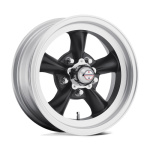 Janta aliaj American Racing Vintage VN105 TORQ THRUST D 15X10 5x114.3 SATIN  BLACK W/ MACHINED LIP ET -44 CB 83.06 VN1055165B