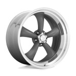 Janta aliaj American Racing Vintage VN215 CLASSIC TORQ THRUST II 18X9 5x120.7 MAG GRAY W/ MACHINED LIP ET 0 CB 83.06 VN2158961