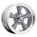 Janta aliaj American Racing Vintage VN309 TT O 15X7 5x120.7 VINTAGE SILVER W/ MACHINED LIP ET -6 CB 83.06 VN3095761