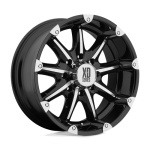 Janta aliaj XD XD779 BADLANDS 18X9 8x165.1 GLOSS BLACK MACHINED ET -12 CB 125.1 XD77989080312N