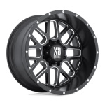 Janta aliaj XD XD820 GRENADE 20X10 5x139.7 SATIN BLACK MILLED ET -24 CB 108 XD82021055924N