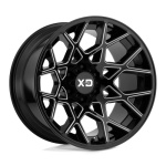 Janta aliaj XD XD831 CHOPSTIX 20X10 6x139.7 GLOSS BLACK MILLED ET -24 CB 106.1 XD83121068324N
