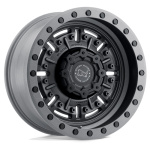 Janta aliaj Black Rhino ABRAMS 17X9.5 5x127 TEXTURED MATTE GUNMETAL ET -18 CB 71.5 1795ABR-85127G71
