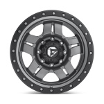 Janta aliaj Fuel D558 ANZA 15X8 5x114.3 MATTE GUN METAL BLACK BEAD RING ET -18 CB 72.56 D55815806537 - imagine 2