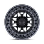 Janta aliaj Black Rhino ALPHA 18X9 5x127 MATTE BLACK W/ GUNMETAL LIP ET 20 CB 71.5 BR008MA18905020 - imagine 2
