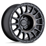 Janta aliaj Black Rhino SANDSTORM 18X8.5 6x139.7 SEMI GLOSS BLACK W/ MACHINED DARK TINT RING ET 0 CB 112.1 1885SND006140M12A