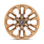 Janta aliaj Fuel 1PC D805 FLAME 22X10 6x139.7 PLATINUM BRONZE ET -18 CB 106.1 D80522008447 - imagine 2
