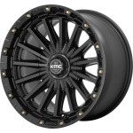 Janta aliaj KMC KM102 SIGNAL 17X9 5x127 / 5x139.7 SATIN BLACK ET 0 CB 78.1 KM10279035700 - imagine 2