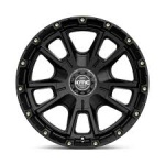 Janta aliaj KMC KM100 SYNC 17X9 5x127 / 5x139.7 SATIN BLACK ET 18 CB 78.1 KM10079035718 - imagine 2