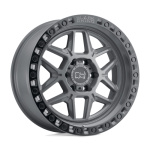 Janta aliaj Black Rhino KELSO 17X9 5x127 BATTLESHIP GRAY W/ BLACK RING ET 0 CB 71.5 1790KLS005127G71