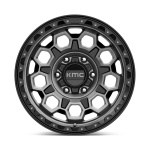 Janta aliaj KMC KM545 TREK 17X9 5x127 SATIN BLACK W/ GRAY TINT ET -12 CB 71.5 KM54579050412N - imagine 3