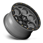 Janta aliaj KMC KM541 DIRTY HARRY 17X8.5 5x127 SATIN GRAY W/ BLACK LIP ET 18 CB 71.5 KM54178550918 - imagine 2