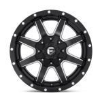 Janta aliaj Fuel 1PC D538 MAVERICK 17X10 6x135 / 6x139.7 MATTE BLACK MILLED ET -24 CB 106.1 D53817009845 - imagine 2