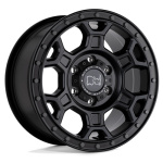 Janta aliaj Black Rhino MIDHILL 17X8 6x130 MATTE BLACK W/ GUNMETAL BOLTS ET 38 CB 84.1 1780MHL386130M84