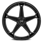 Janta aliaj Niche 1PC N258 ARROW 20X10.5 5x120 GLOSS BLACK ET 35 CB 72.56 M258200521+35 - imagine 2