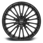 Janta aliaj Niche 1PC M250 PREMIO 22X10 5x112 MATTE BLACK ET 20 CB 66.56 M2502200F8+20 - imagine 2