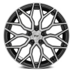 Janta aliaj Niche 1PC M262 MAZZANTI 20X10.5 5x112 GLOSS BLACK BRUSHED FACE ET 40 CB 66.56 M2622005F8+40 - imagine 2
