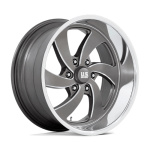 Janta aliaj US Mag 1PC U133 DESPERADO 20X8 6x139.7 ANTHRACITE MILLED DIAMOND CUT LIP ET 1 CB 90.7 U1332080D8+01L