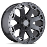 Janta aliaj Black Rhino WARLORD 17X8 5x127 MATTE GUNMETAL ET 30 CB 71.5 1780WAR305127G71