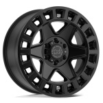 Janta aliaj Black Rhino YORK 17X8 6x130 MATTE BLACK ET 52 CB 84.1 1780YRK526130M84