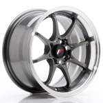 Janta Japan Racing JR5 17x7 ET25 4x108 Matt Gun Metal