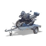 Remorca auto 750 Kg transport moto REPO PEA 2000 x 1060 mm - imagine 4