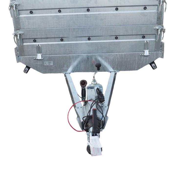 Remorca auto 2000kg cargo cu obloane de otel REPO SSD 3116 3100 x 1600mm - imagine 3