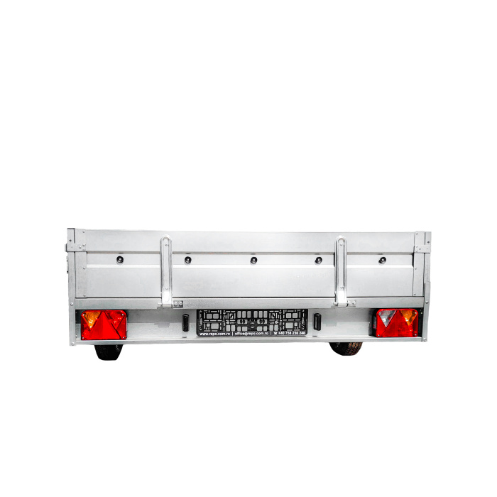 Remorca auto 750Kg REPO PED 3016/07 3000 x 1600 x 300 mm - imagine 2