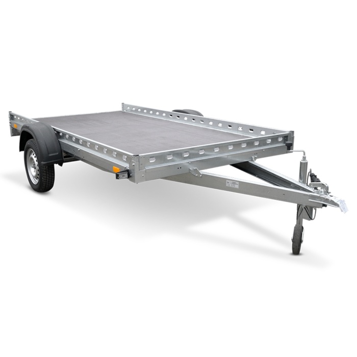 Remorca auto 750kg REPO PED 3016/07 3000 × 1600 × 100 mm platforma monoax - imagine 3