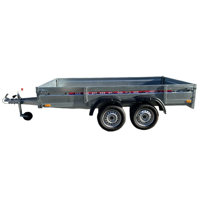 Remorca auto 750kg dublu ax REPO QED 3000 X 1600 X 300 mm - imagine 3