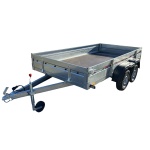 Remorca auto 750kg dublu ax REPO QED 3000 X 1600 X 300 mm
