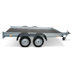 Remorca auto 750kg dublu ax REPO QED 3016/07 platforma tandem - imagine 4