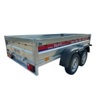 Remorca auto 750kg dublu ax REPO QRDS 2400 x 1250 x 390 mm - imagine 2