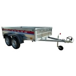 Remorca auto 750kg dublu ax REPO QRDS 2400 x 1250 x 390 mm - imagine 5