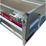 Remorca auto 750kg dublu ax REPO QRDS 2400 x 1250 x 390 mm - imagine 3