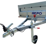 Remorca auto 750 Kg basculabila REPO RDS 2600 x 1350 x 390 mm - imagine 7