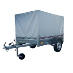 Remorca auto 750 Kg cu prelata REPO RRS 2100 X 1150 X 1200 mm