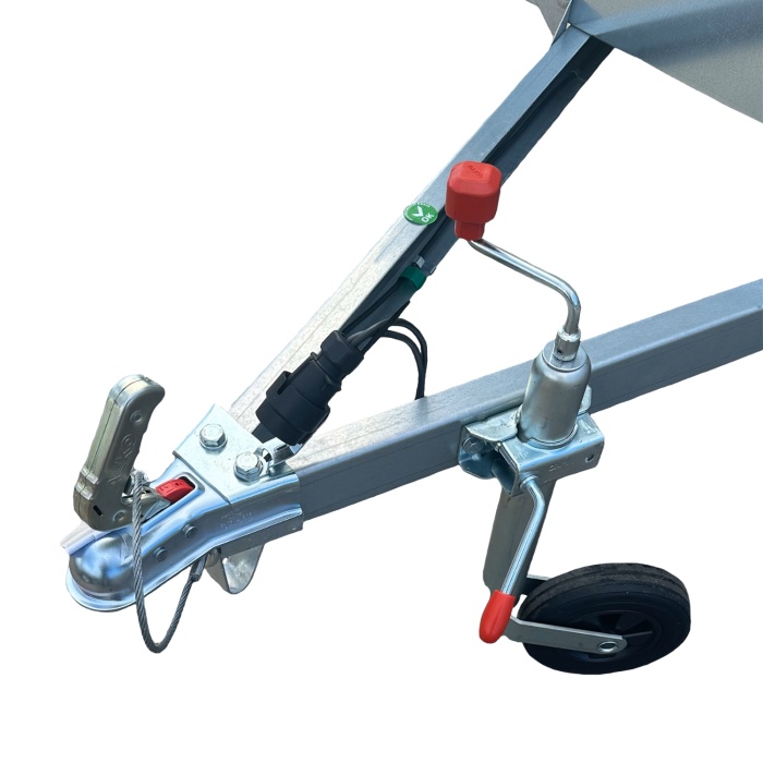 Remorca auto 750 Kg cu prelata REPO RRS 2100 X 1150 X 1200 mm - imagine 3